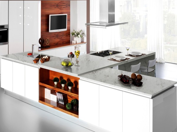 Quartz Stone M41-W Organic White