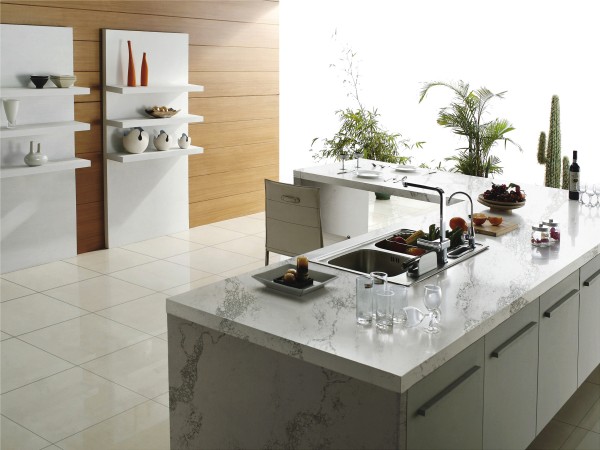 Quartz Stone M42 Statuario Nuvo